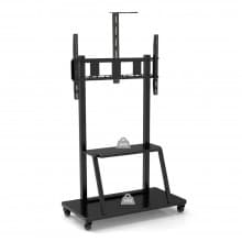 Wansa TV Cart Fits 55-100 inches 150kg Loading Capacity