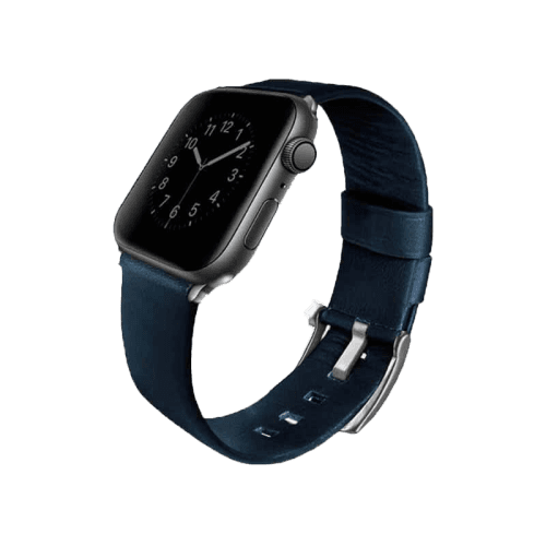 Uniq Mondain Leather Band For Apple Watch 42/44mm Royal