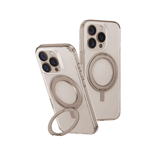 Uniq Swivix MagSafe case with 360 Rotation Kickstand for iPhone 16 Pro – Taupe