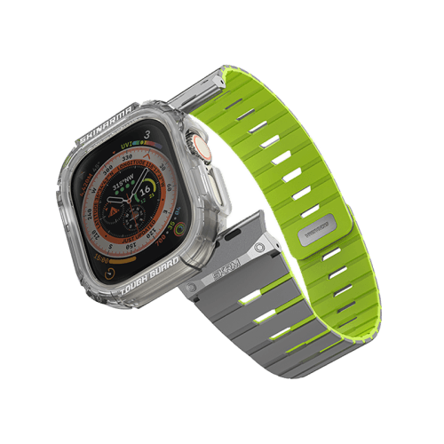 SkinArma Gemini Magnetic Strap + Atom Case Bundle for Apple Watch 49MM