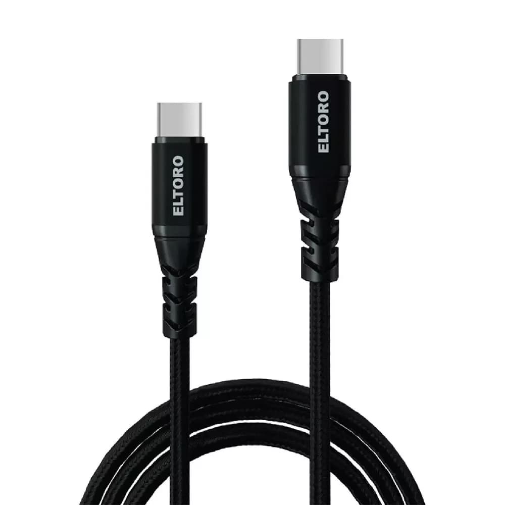 ElToro Nylon Kevlar 60W USB-C to USB-C (1m) Cable