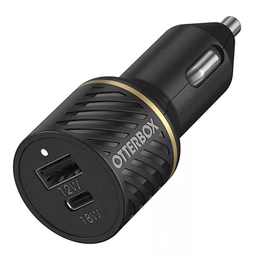 OtterBox 30W Car Charger (USB-C 18W + USB-A 12W)