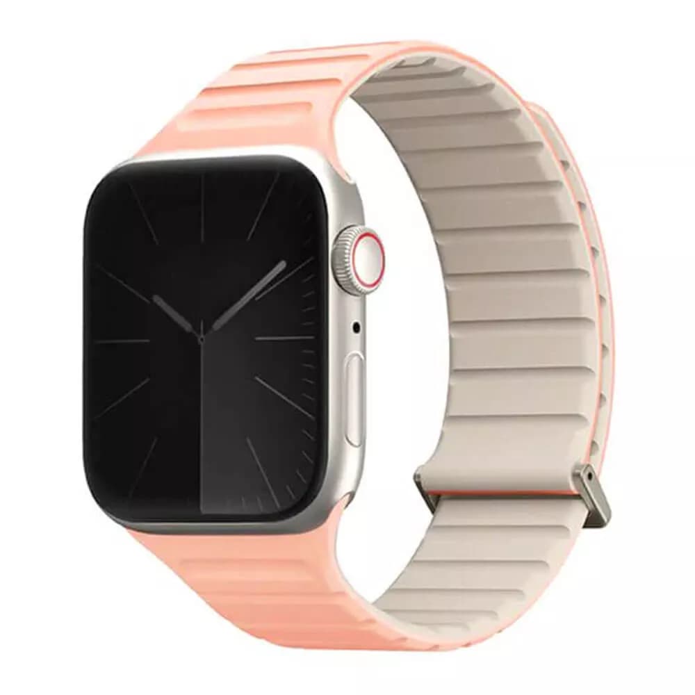 Uniq Revix Evo Reversible Strap for Apple Watch 38-41mm - Pink/Ivory