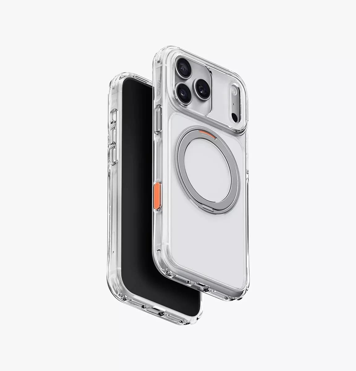 UNIQ HYBRID iPhone 18 Pro Max MagSafe Case HapticCore - Lucent Clear