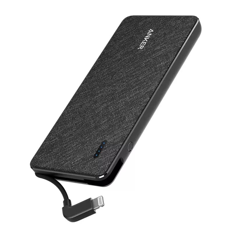 Anker PowerCore+ 10000 with Built-in Lightning Cable