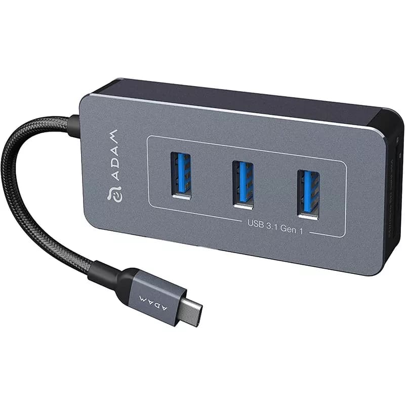 Adam Elements Casa 6Port USB-C To Card Reader Hub