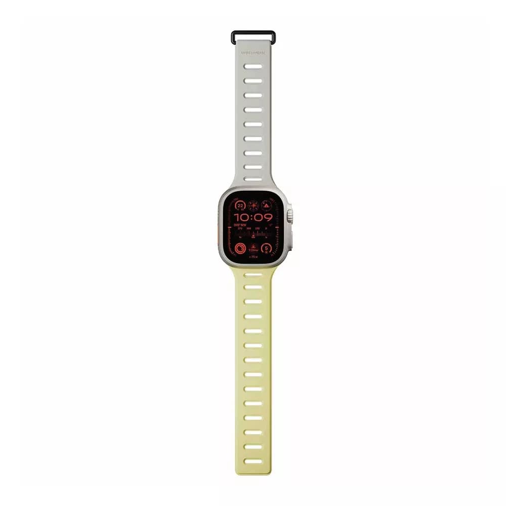 Native Union Active Strap for Apple Watch Ultra 42-49mm - Lemon/Standstone