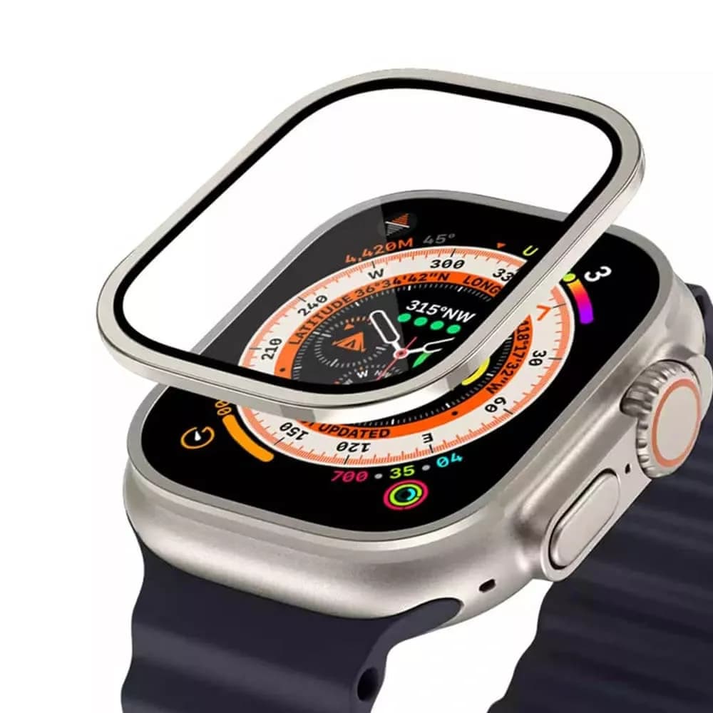 AmazingThing Metal Frame Apple Watch Ultra 49mm Screen Protector