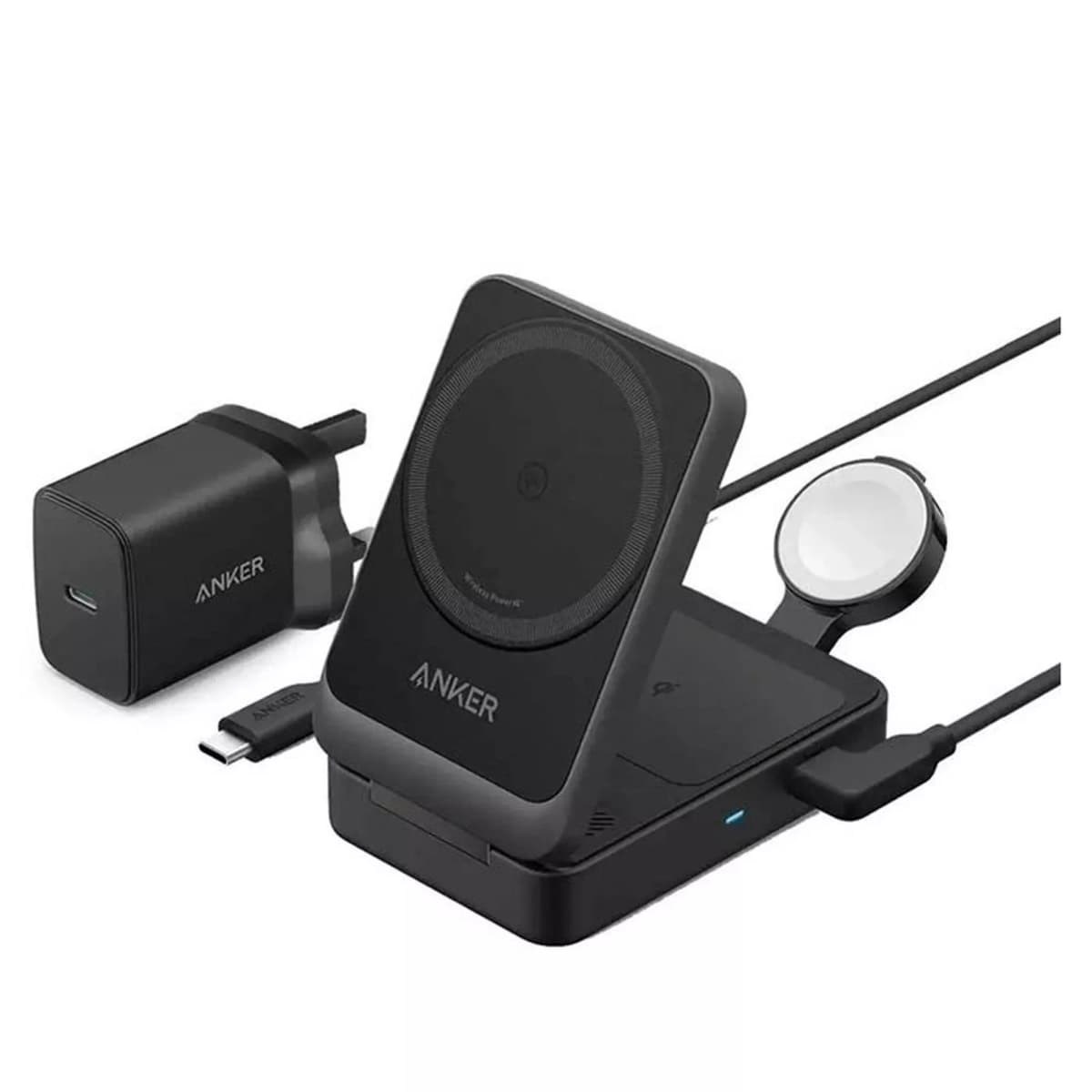 Anker MagGo 15W Foldable 3in1 Wireless Charger