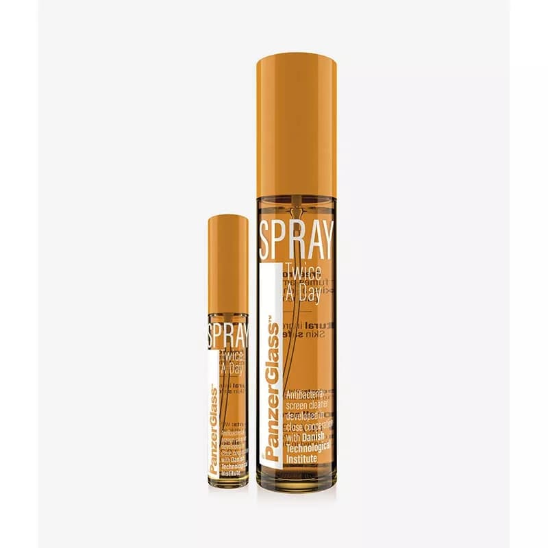 PanzerGlass Spray Twice a Day Cleaner Bundle (8ml + 100ml)