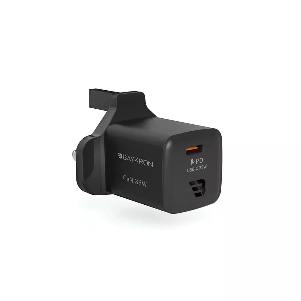 Baykron Wall Charger GaN 33 Uk Plug