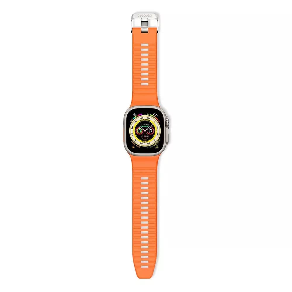 Decoded Silicone Apple Watch 42-49mm Traction Strap
