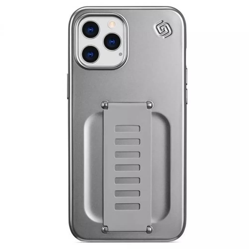 Grip2u Slim iPhone 12 Pro Max Case - Metallic