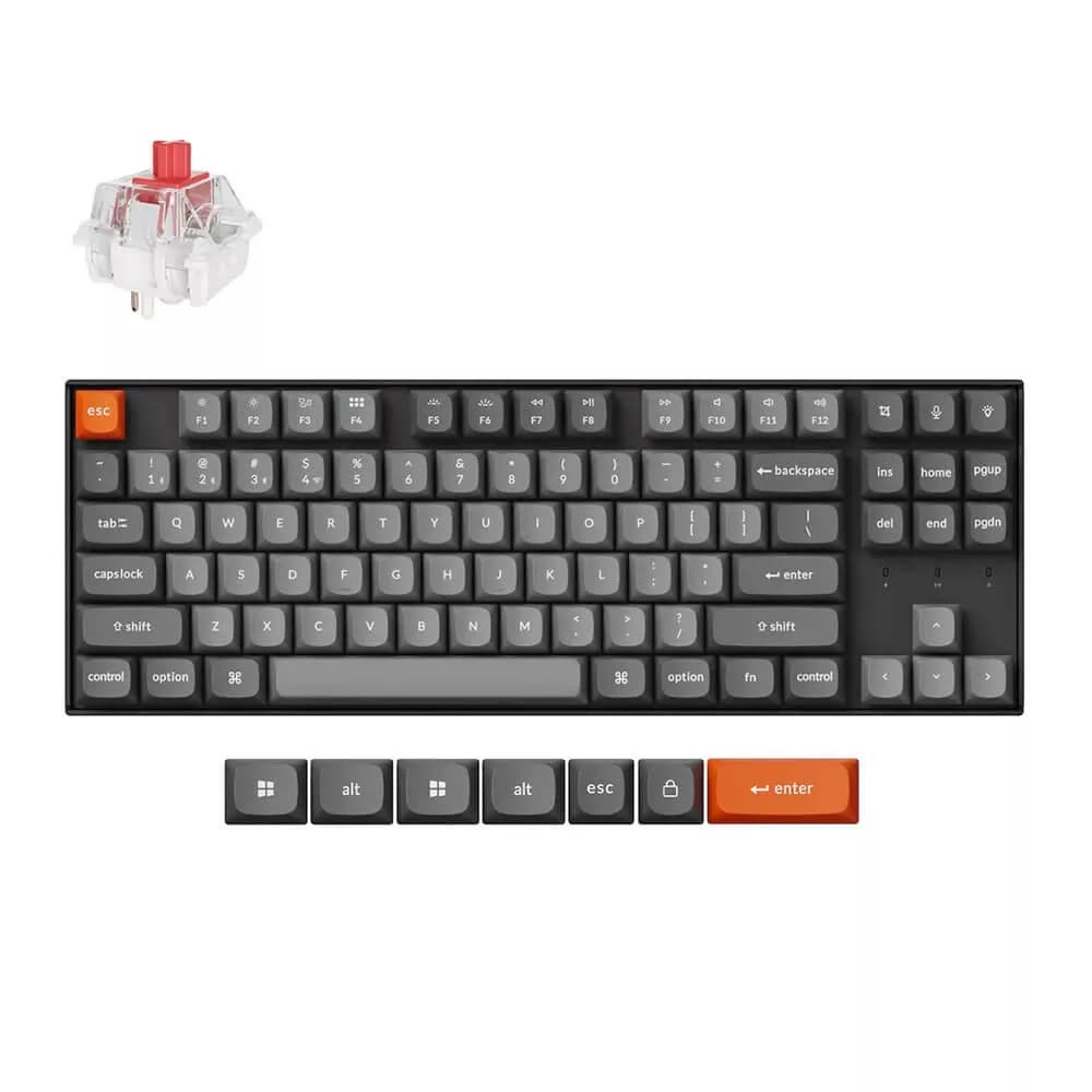KEYCHRON K8 Max TKL RGB Wireless Gaming Keyboard AR