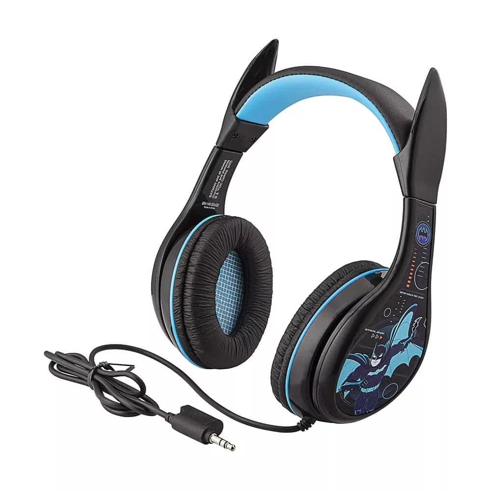 KIDdesigns - Youth Headphones (With Share Port) - Batman