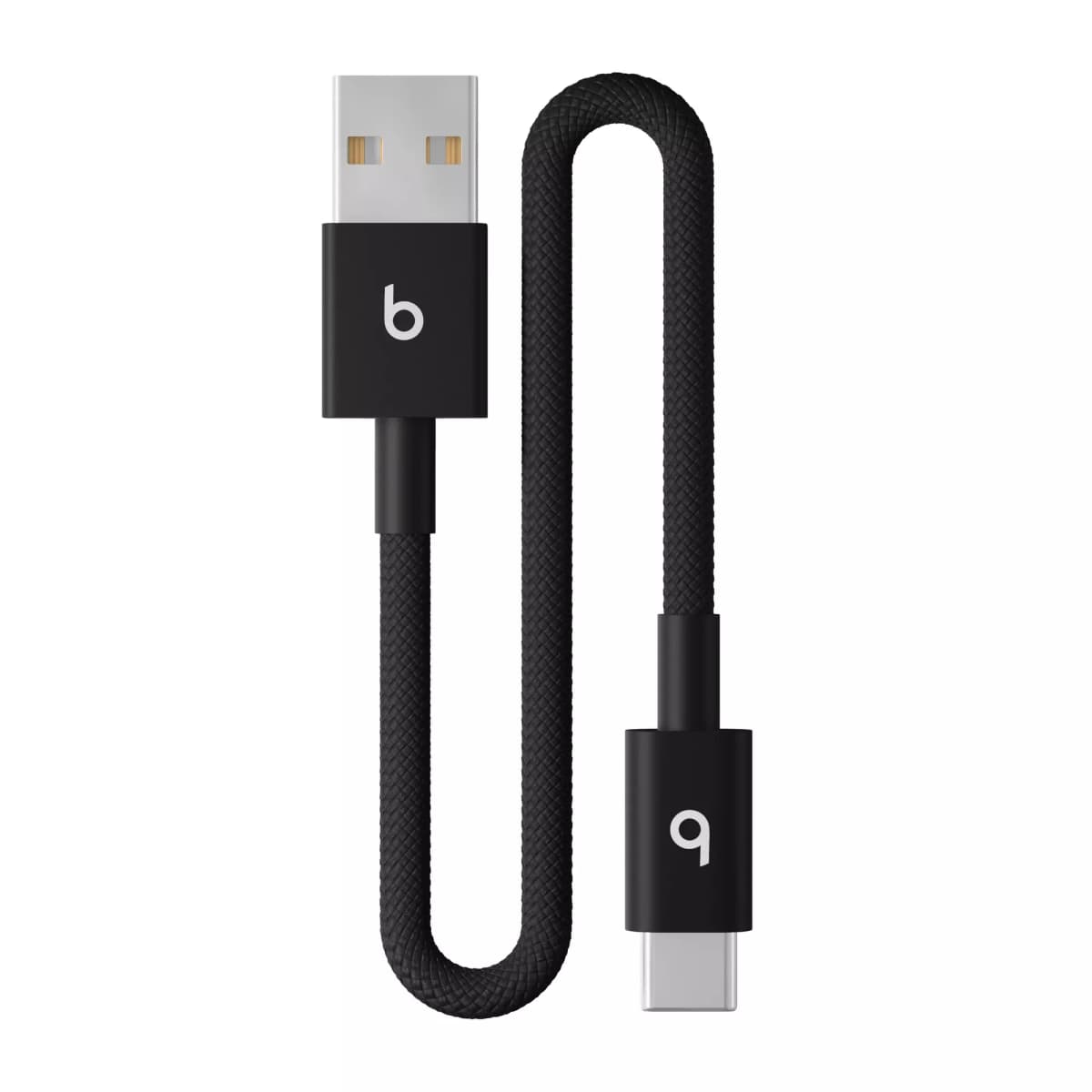 Beats USB-A to USB-C Woven Short Cable (0.2m) - Bolt