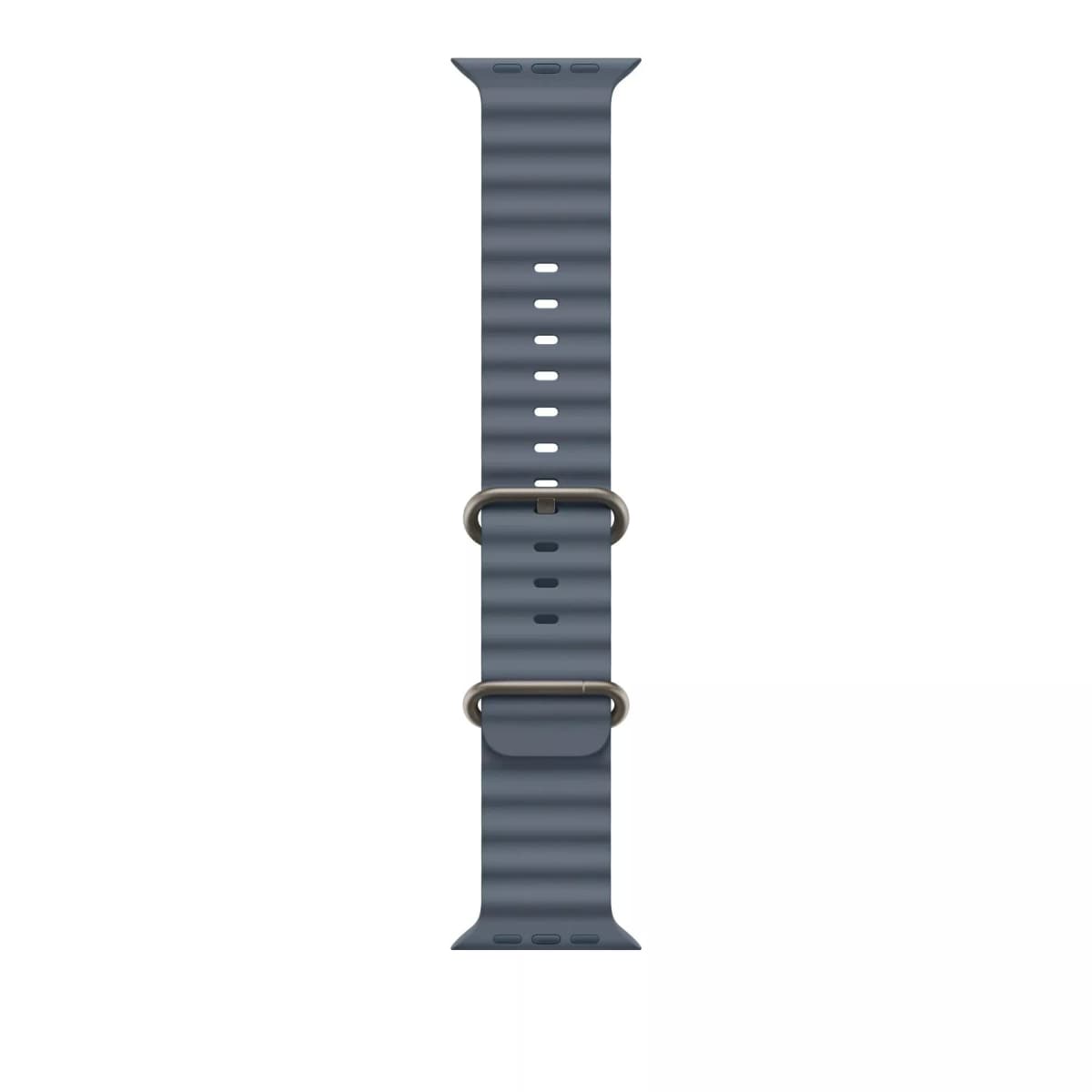 49mm Anchor Blue Ocean Band - Black Titanium Finish
