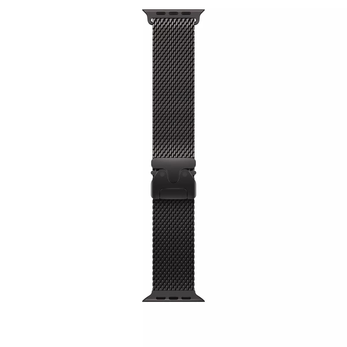 49mm Black Titanium Milanese Loop - Medium