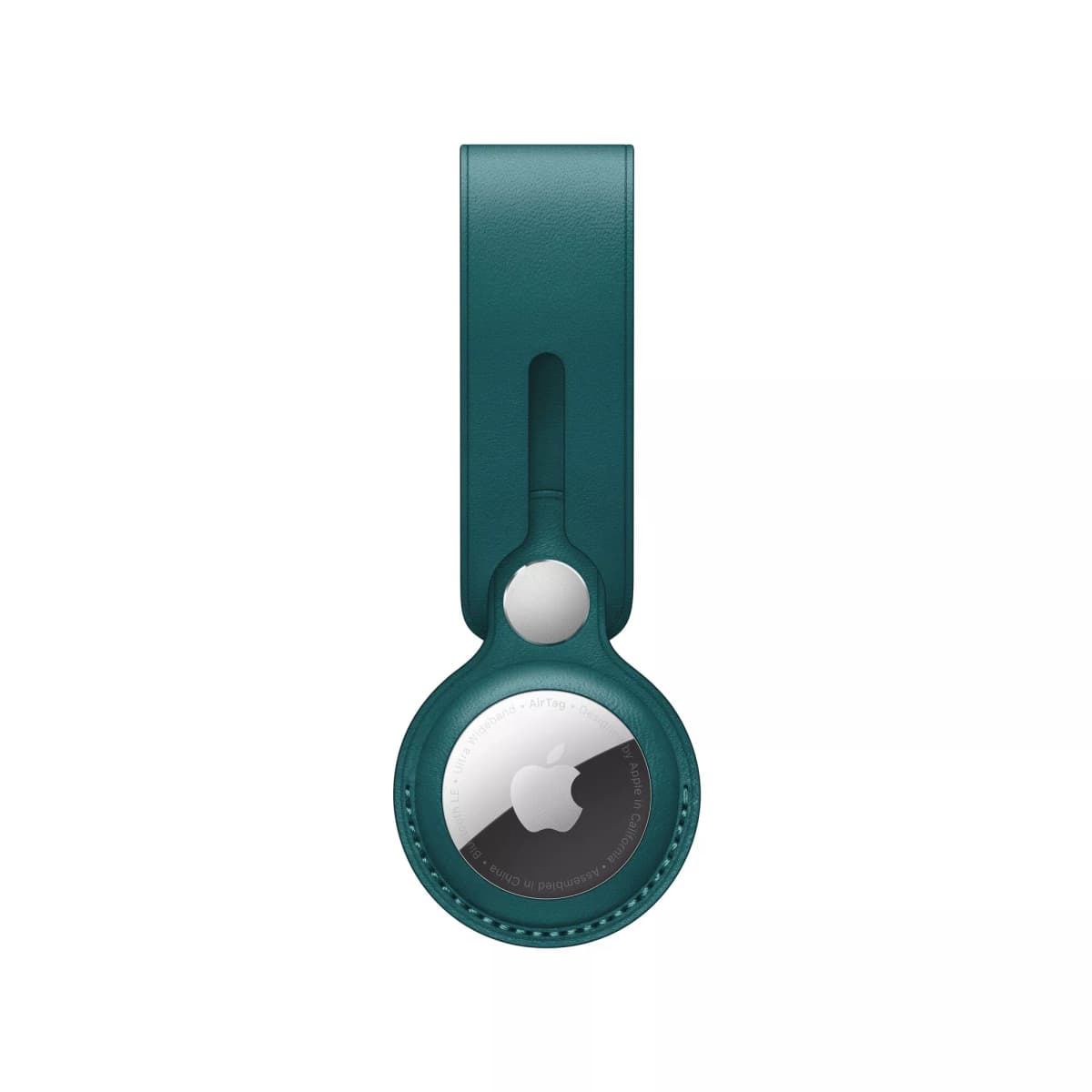 AirTag Leather Loop - Meyer Lemon