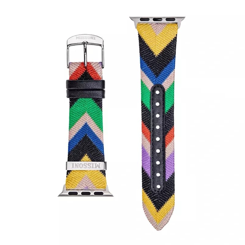 Missoni Apple Watch 38-40mm Zigzag Fabric Strap - Multicolor 2