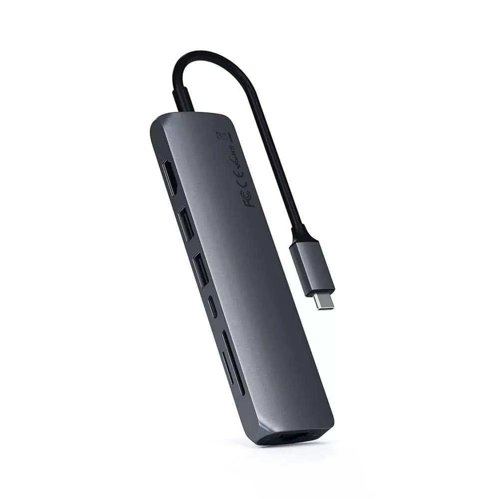 Satechi USB-C Multiport Hub (4K HDMI/60W PD/LAN)