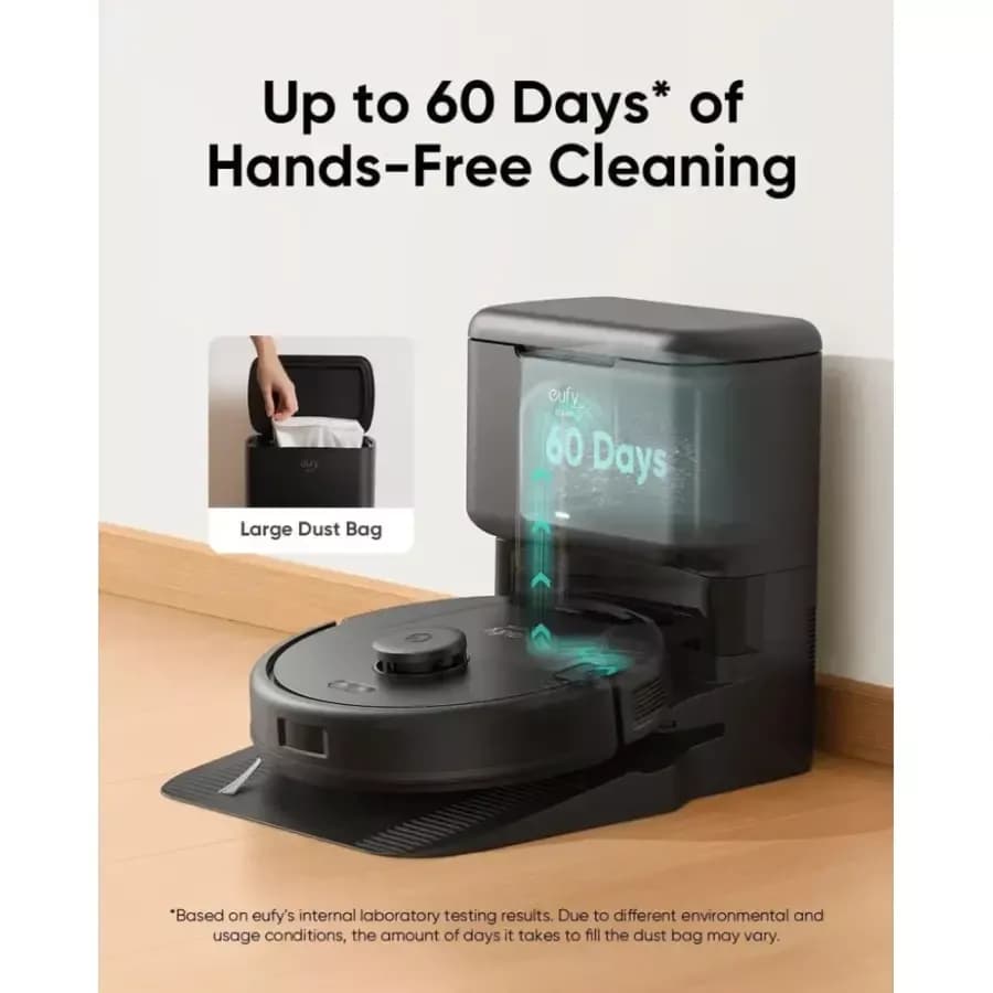 Eufy Clean L60 Hybrid Ses Vacuum With Empty Station