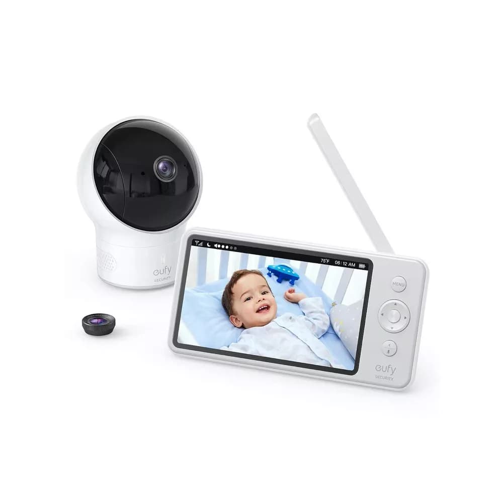 Eufy T83002D2 Wireless Baby Monitor with 720p HD Camera