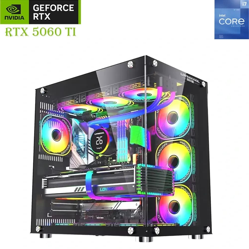 Gaming Pc Wjcoolman Intel Core I7 – 12th Gen Rtx 5060ti Oc 8gb, 1tb Ssd, 16gb Ram Skip to the end of the images gallery Skip to the beginning of the images gallery