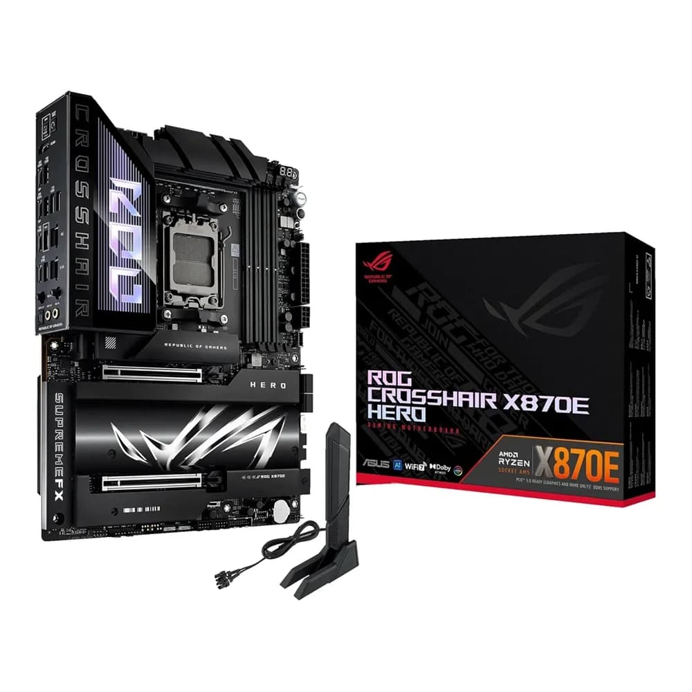 Asus Rog Crosshair X870e Dark Hero Ddr5 Motherboard