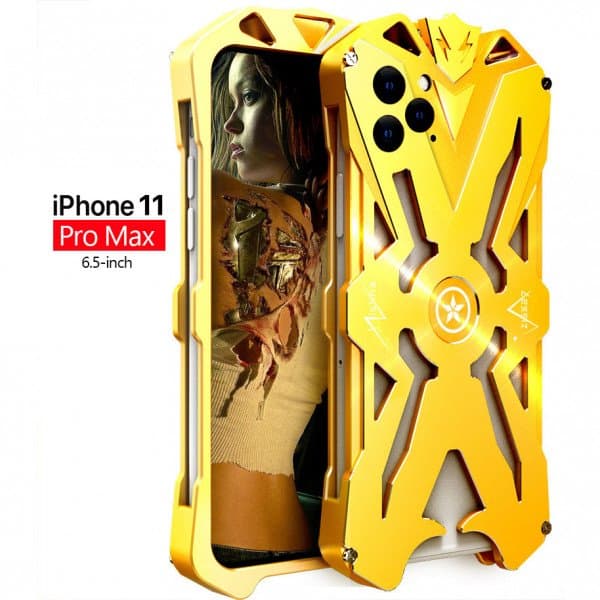 Apple iPhone 11 Pro Max Aviation Aluminum Alloy Shockproof Armor Metal Case Cover