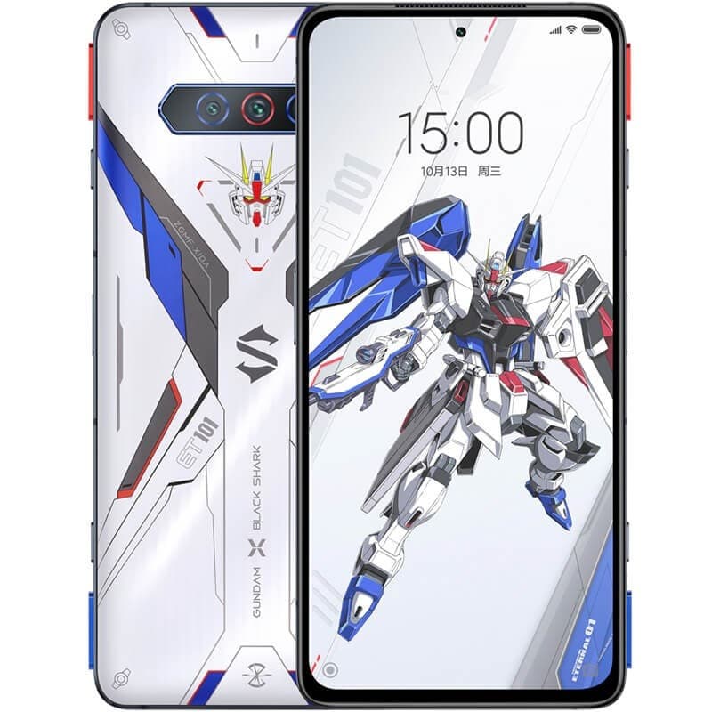 Black Shark 4S Gundam Limited Edition 5G Dual SIM, 12GB+256GB Phone (Chinese Version)