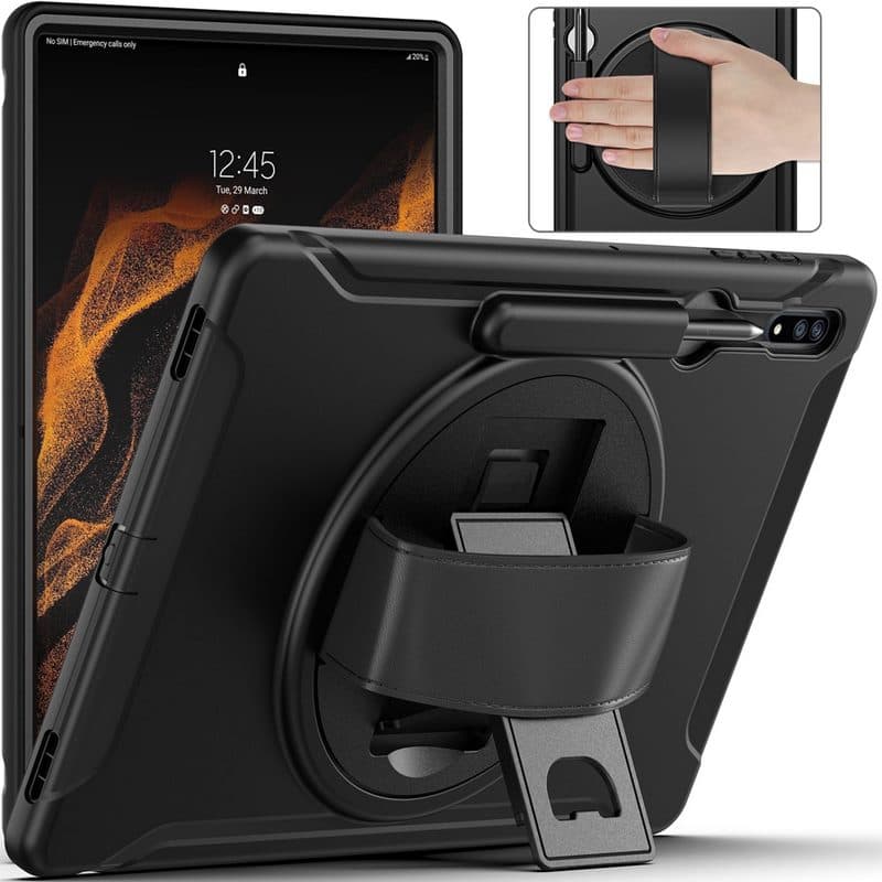 Samsung Galaxy Tab S8 Ultra Shockproof Kickstand Case