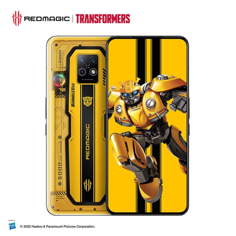 REDMAGIC 7S Pro Transformers Bumblebee Edition 5G Dual SIM 512GB, 16GB PHONE (GLOBAL )