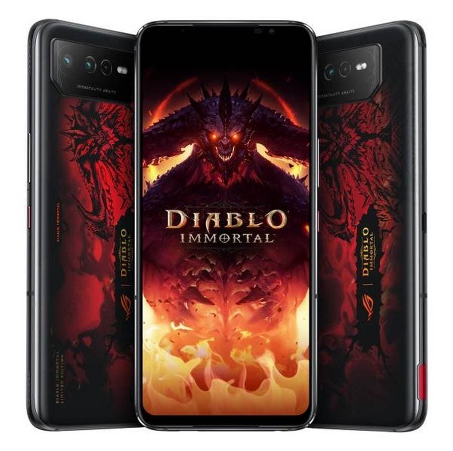 Asus ROG Phone 6 Diablo Immortal Edition 5G 512GB, 16GB RAM Gaming Phone (Republic of Gamers)