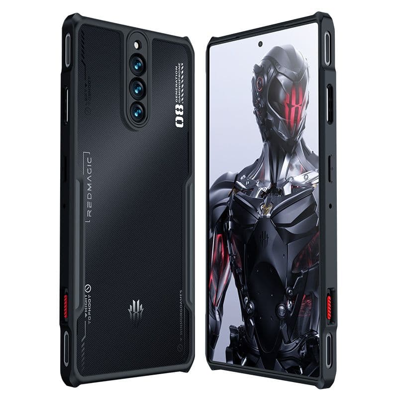 REDMAGIC 8 Pro Transparent Bumper Case by XUNDD®️