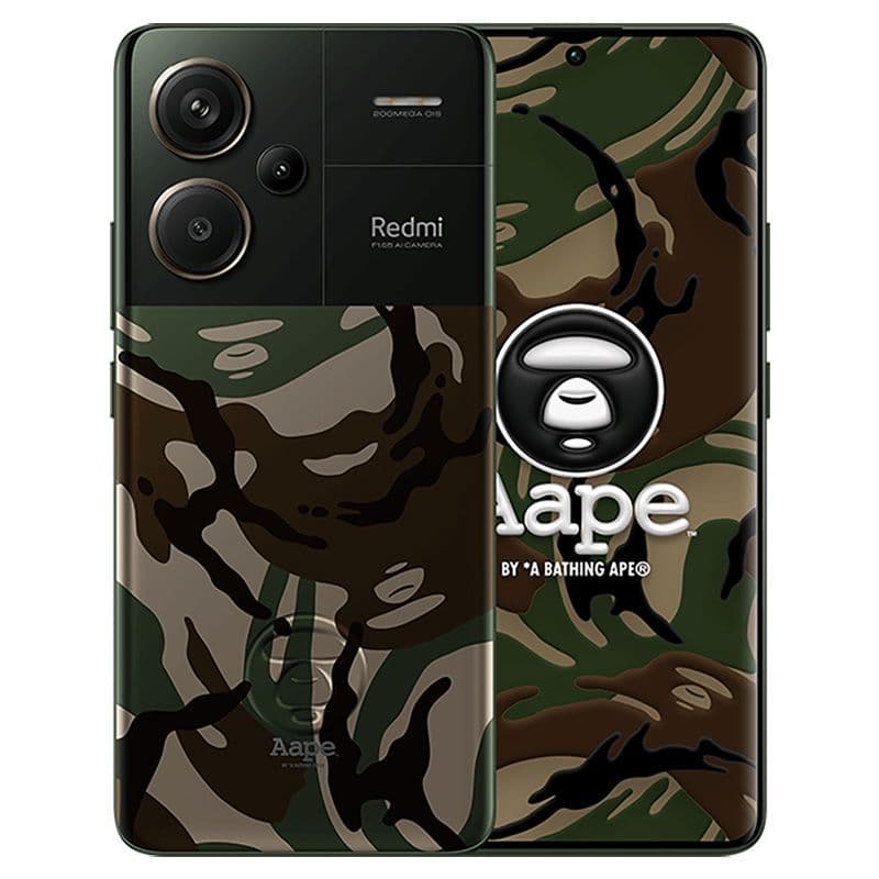 Xiaomi Redmi Note 13 Pro+ AAPE Edition 5G Dual SIM 512GB, 12GB RAM Phone (Limited Edition)