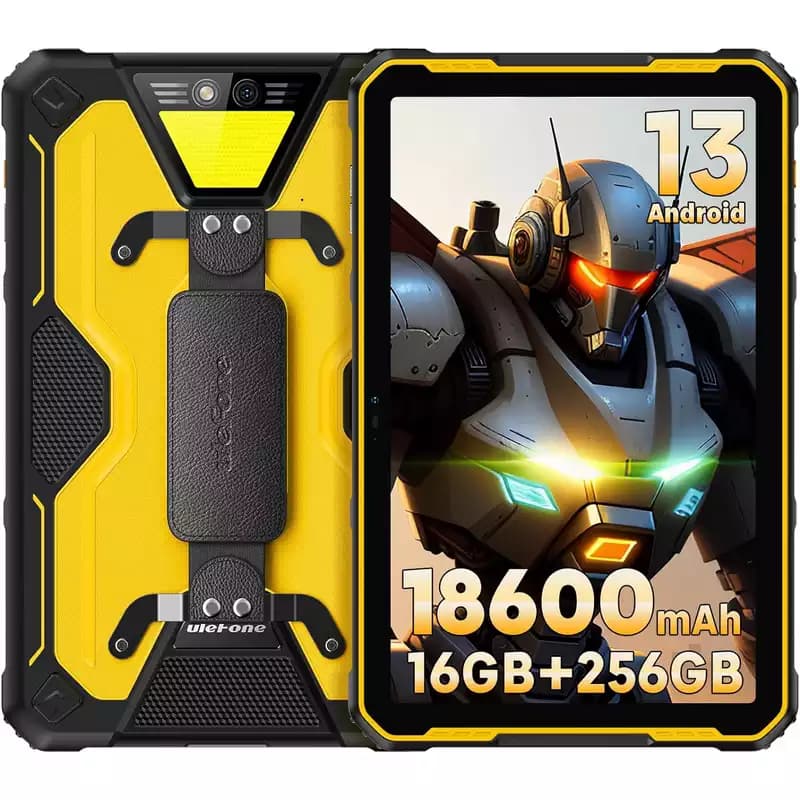 Ulefone Armor Pad 2 256GB, 16GB (8GB+8GB) RAM 18600mAh Mega Battery 11-inch 4G Rugged Tablet (Global Version)