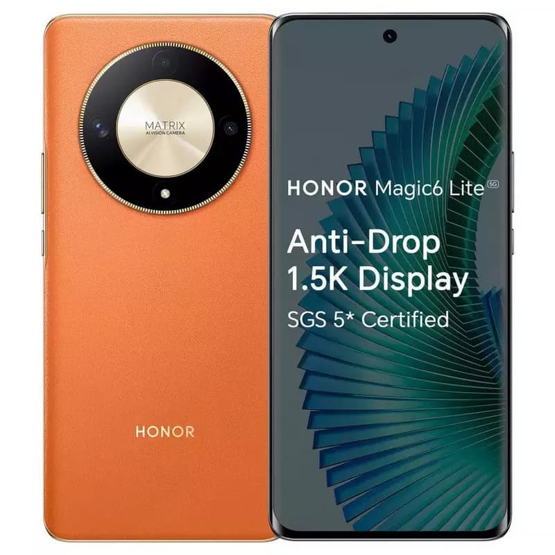 Honor Magic 6 Lite 5G Dual SIM, 8GB+256GB Phone (Global Version)