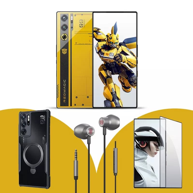 REDMAGIC 9 Pro+ Bumblebee Edition Bundle Package, 16GB+512GB Gaming Phone (Chinese Version)