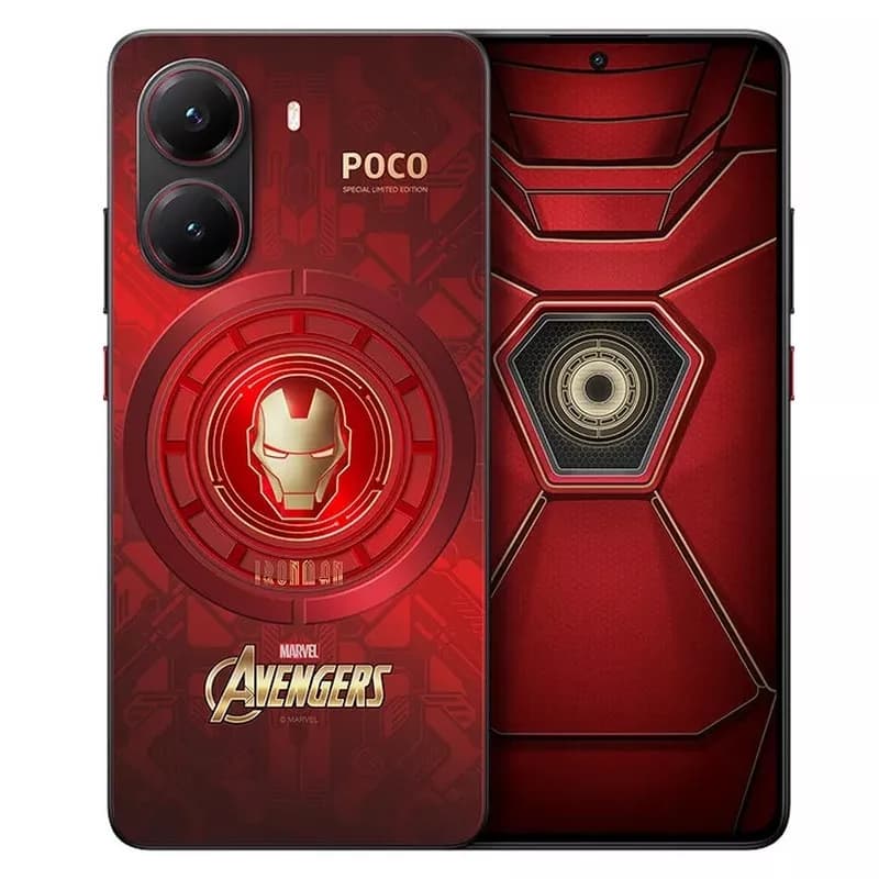 POCO X7 Pro Iron Man Edition 5G Dual SIM, 12GB+512GB Limited Edition Phone (Global Version)