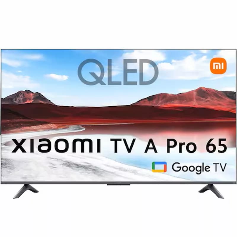 Xiaomi TV A Pro 65 2025 Google Smart Television, 65 Inch 4K UHD QLED Display, ELA5513GL