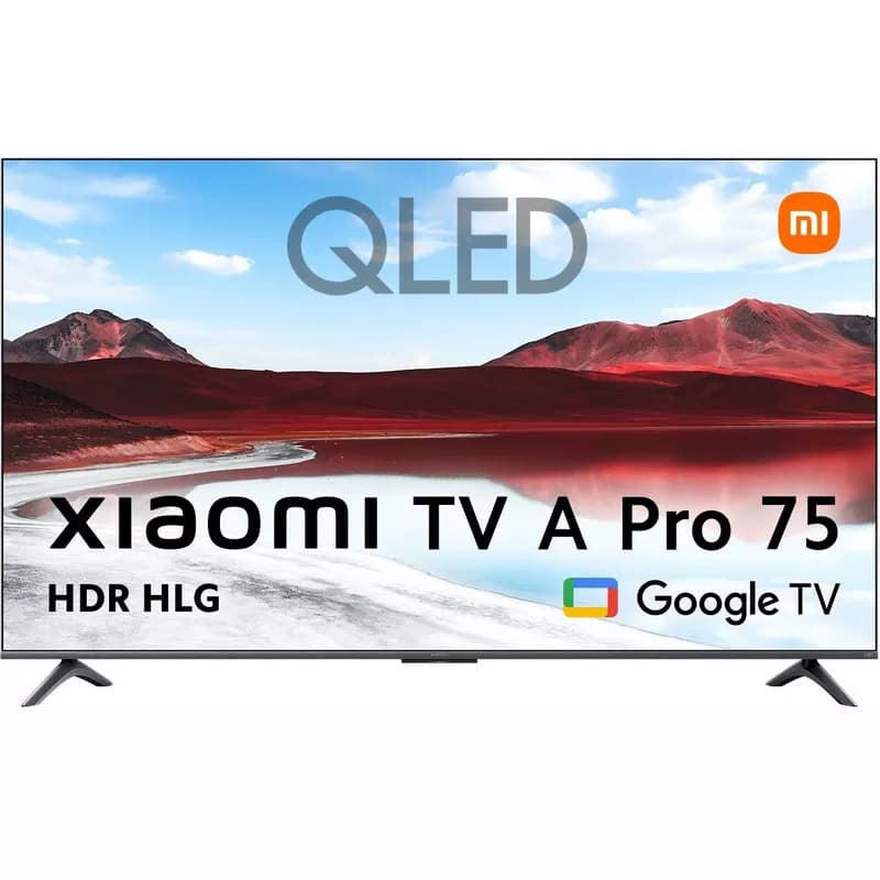 Xiaomi TV A Pro 75 2025 Google Smart Television, 75 Inch 4K UHD QLED Display, L75MA-SME