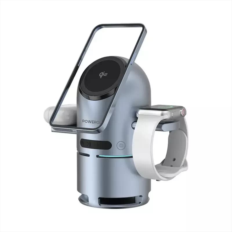 Powerology Qi2 Speaker Charge Station (PWCUQC039)