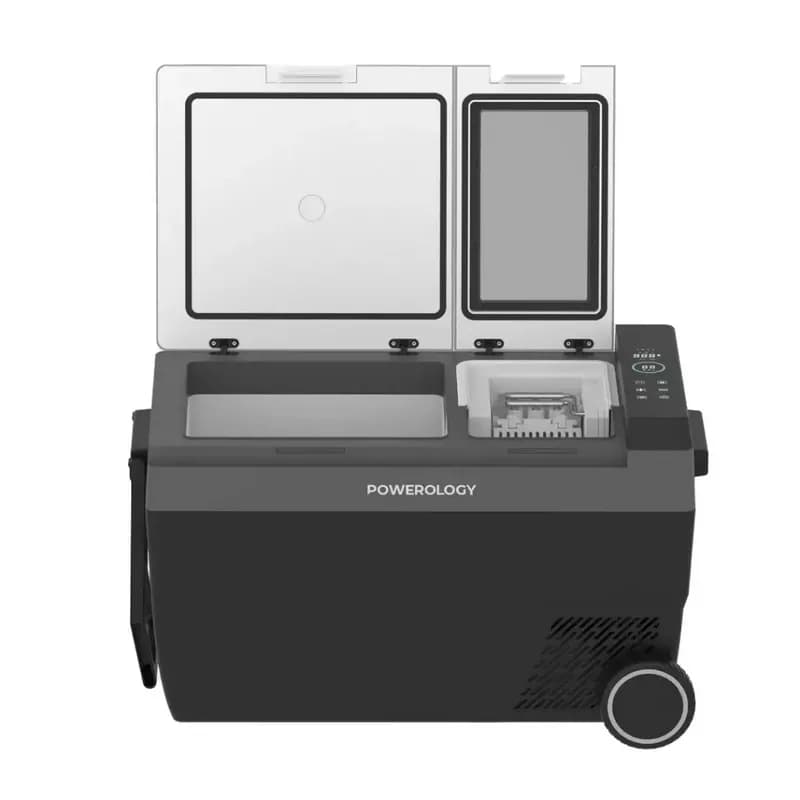 Powerology Portable Outdoor Fridge and Ice Maker (P90CARFRZ)