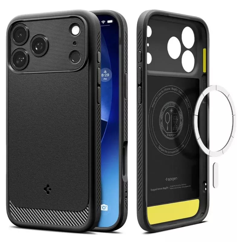 Apple iPhone 17/18 Pro Max Case Rugged Armor Magfit Spigen