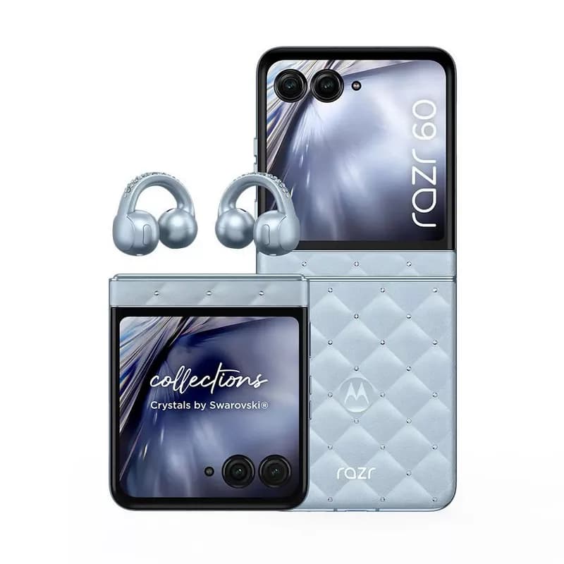 Motorola Razr 60 Swarovski Edition 256GB, 8GB RAM Phone (Global Version) + Moto Buds Loop