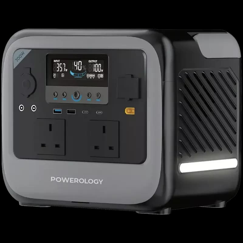 Powerology Pater II Portable Power Station 700W – 126000 mAh
