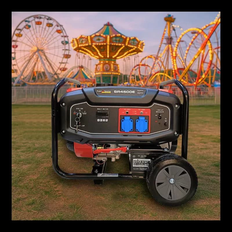 Super Sunrise SR4500E Gasoline Generator – 3200W Power Generator