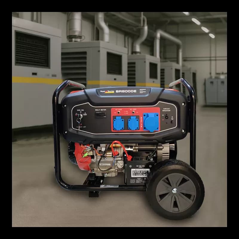 Super Sunrise SR8000E Gasoline Generator – 5000W Power Generator