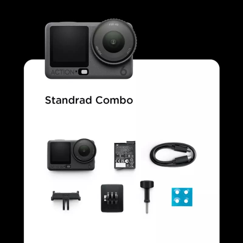 DJI Osmo Action 6 Standard Combo